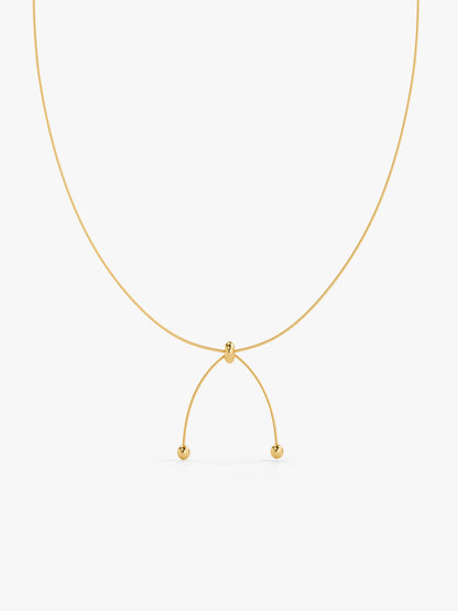 Double Chain Gold Plated Necklace