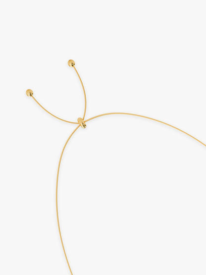 Double Chain Gold Plated Necklace