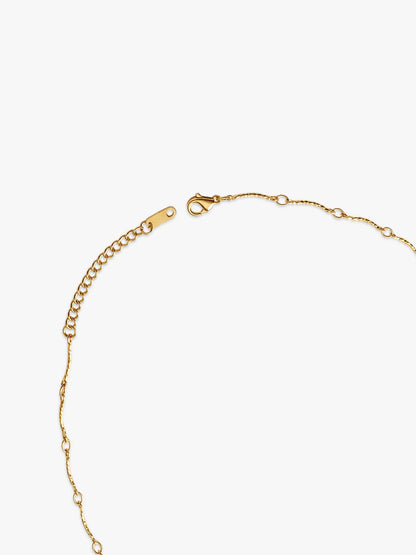 Orbit Charm Gold Plated Necklace