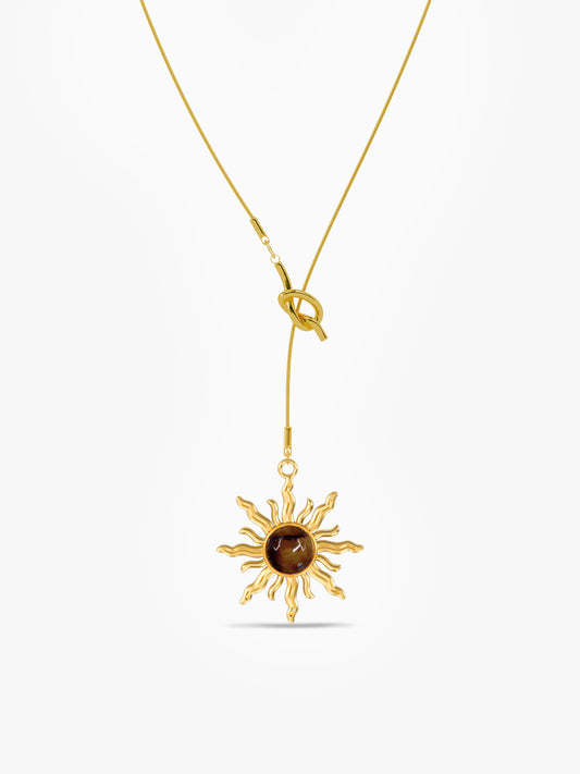 Stardust Stack Gold Plated Necklace