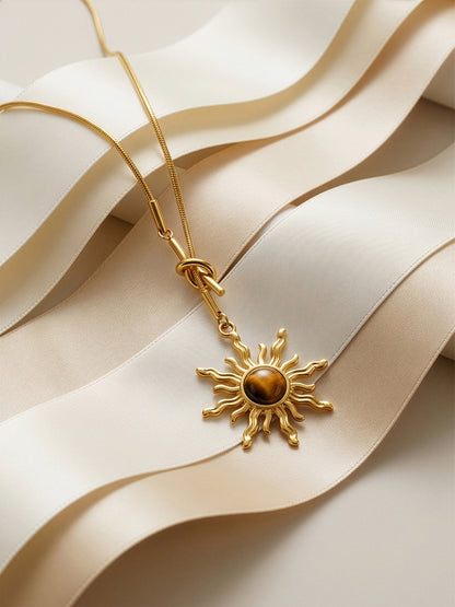 Stardust Stack Gold Plated Necklace