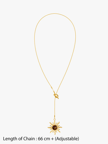 OnnMe by GIVA Stardust Stack Gold Plated Necklace