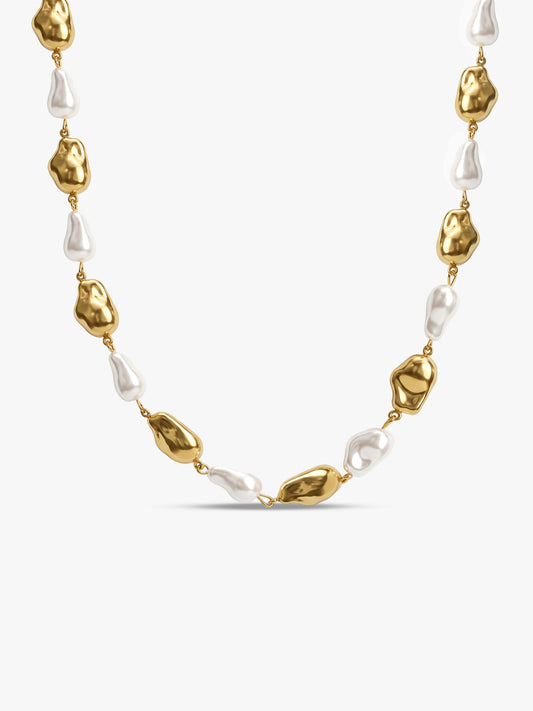 Dual Voltage Gold Plated Necklace