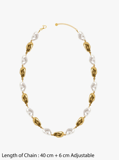 Dual Voltage Gold Plated Necklace