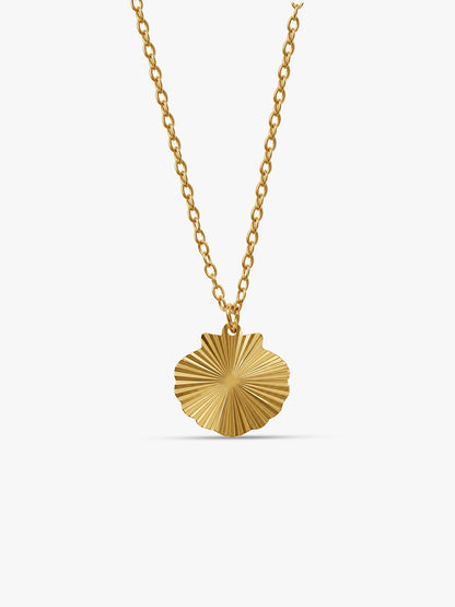 IXIA by GIVA Solar Drop Gold Plated Necklace