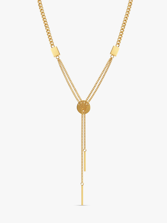 Centre Of Attention Gold Plated Necklace