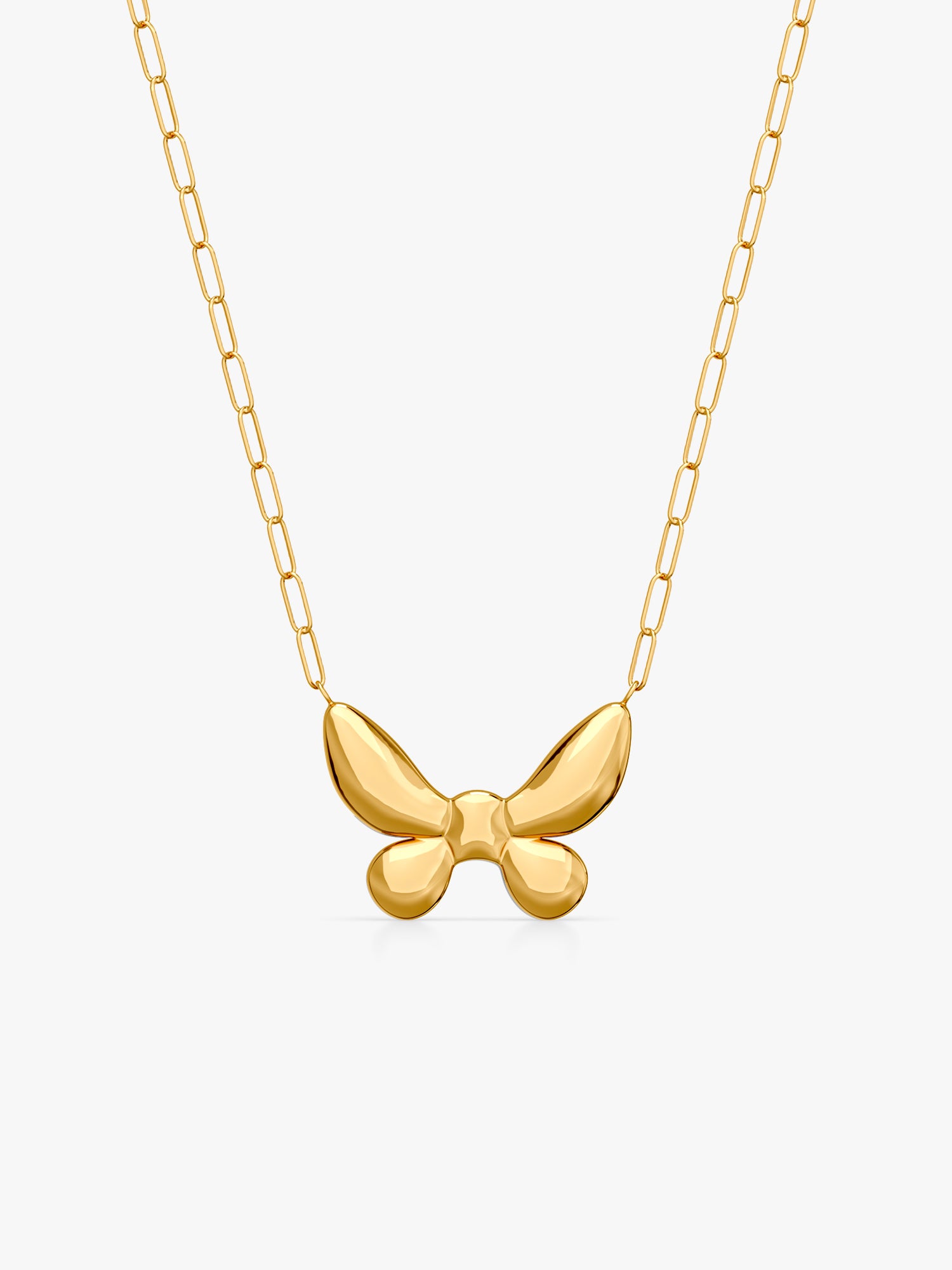 Fly Free Gold Plated Necklace