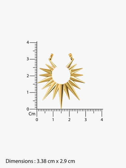 Sun Served Gold Plated Necklace