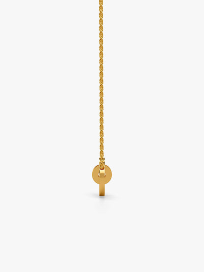Halo Drip Gold Plated Necklace
