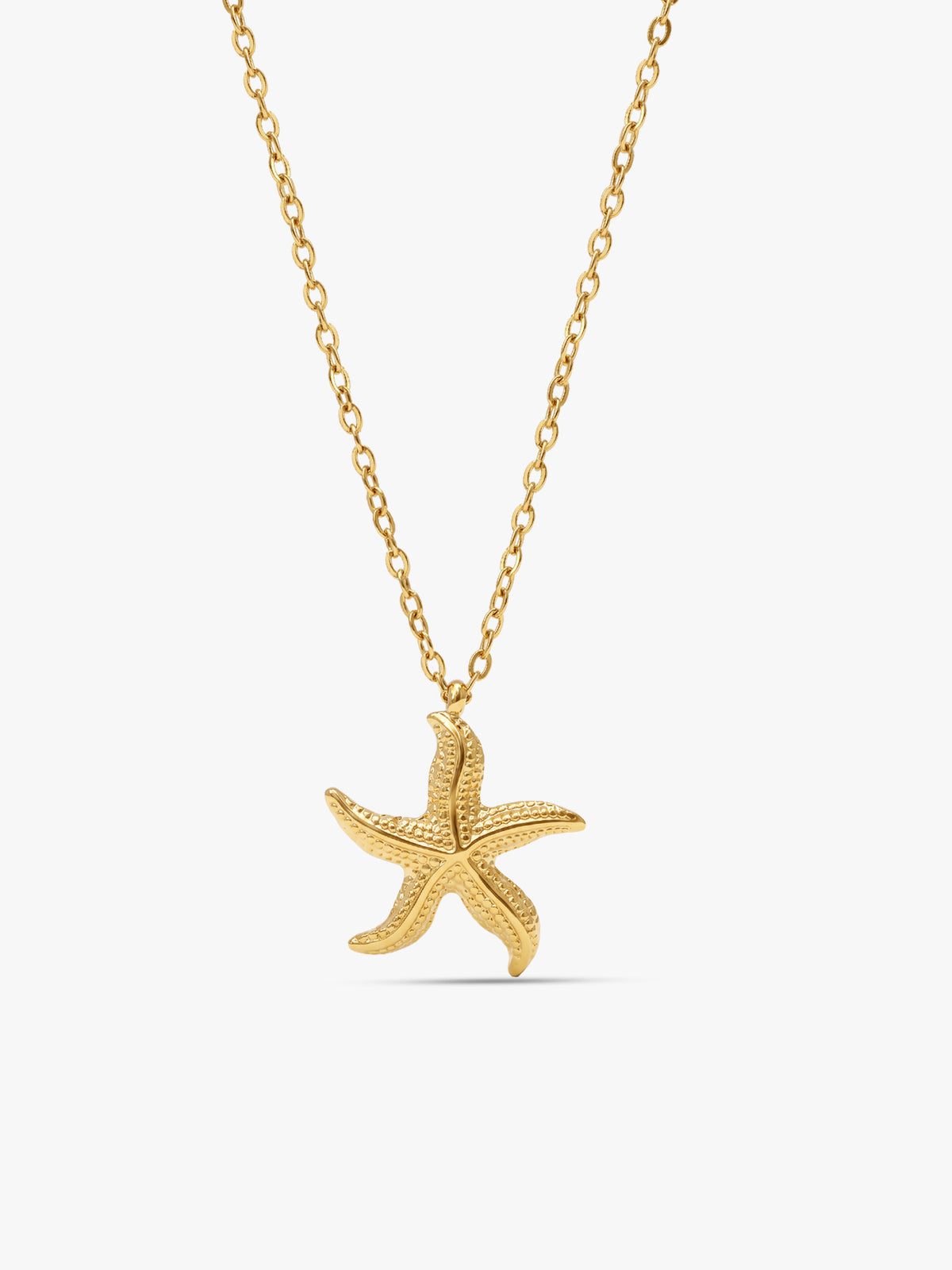 IXIA by GIVA Starfishionist Gold Plated Pendant With Chain