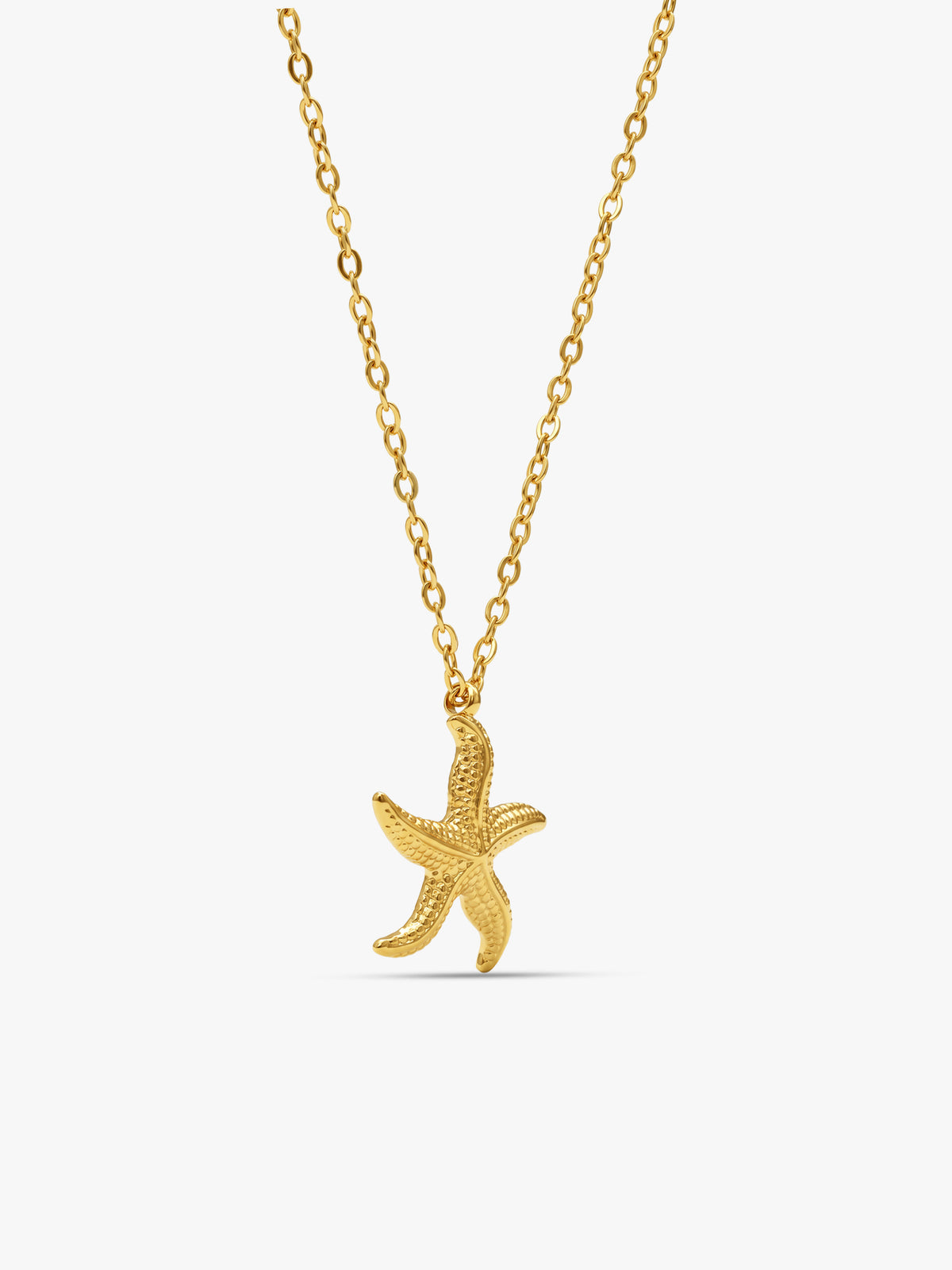 IXIA by GIVA Starfishionist Gold Plated Pendant With Chain