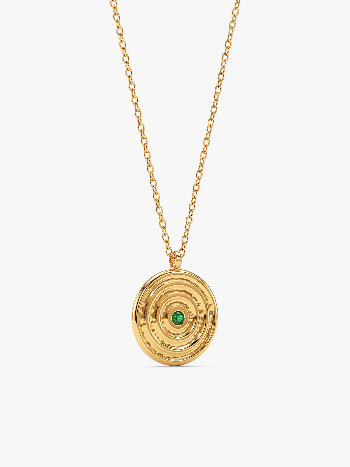 IXIA by GIVA Midnight Portal Gold Plated Pendant With Chain