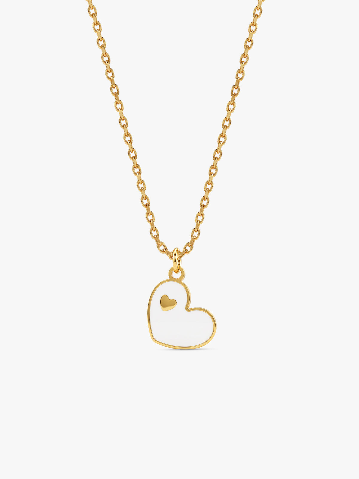 IXIA by GIVA Lovely Dove Gold Plated Pendant with Link Chain