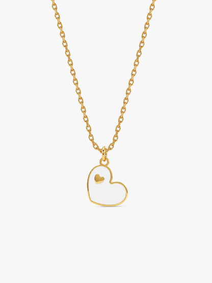 IXIA by GIVA Lovely Dove Gold Plated Pendant with Link Chain