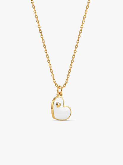 IXIA by GIVA Lovely Dove Gold Plated Pendant with Link Chain