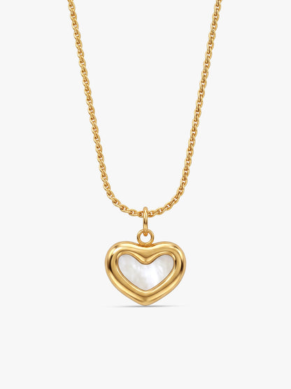 IXIA by GIVA Lovestruck Club Gold Plated Pendant With Chain