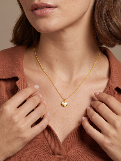 IXIA by GIVA Lovestruck Club Gold Plated Pendant With Chain