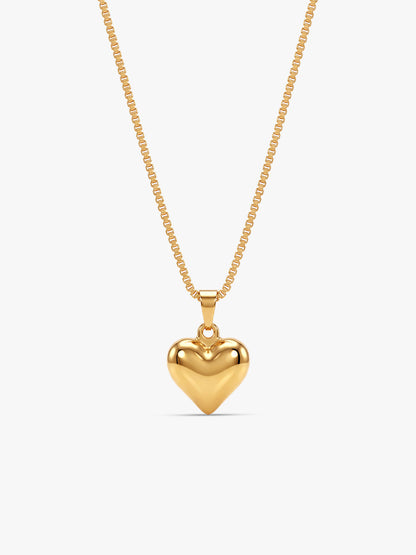 IXIA by GIVA Hug Dealer Gold Plated Pendant With Chain