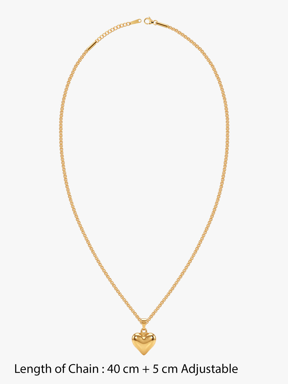 IXIA by GIVA Hug Dealer Gold Plated Pendant With Chain