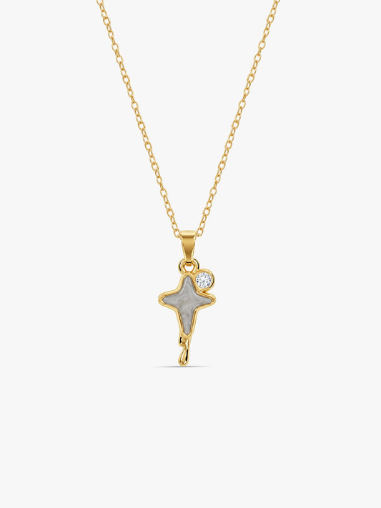 Sharp Faith Gold Plated Locket