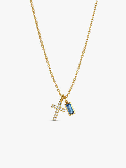 Say Amen Gold Plated Pendant With Chain