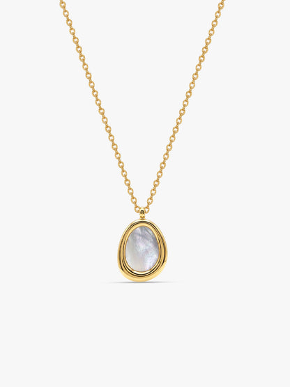 Offbeat Orbit Gold Plated Pendant with Chain