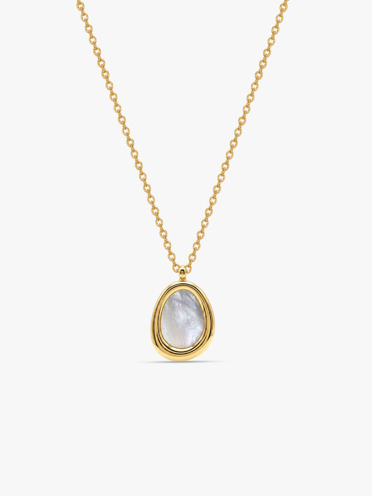 Offbeat Orbit Gold Plated Pendant with Chain