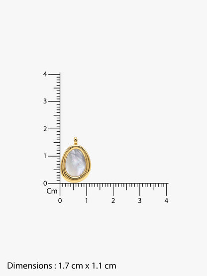 Offbeat Orbit Gold Plated Pendant with Chain
