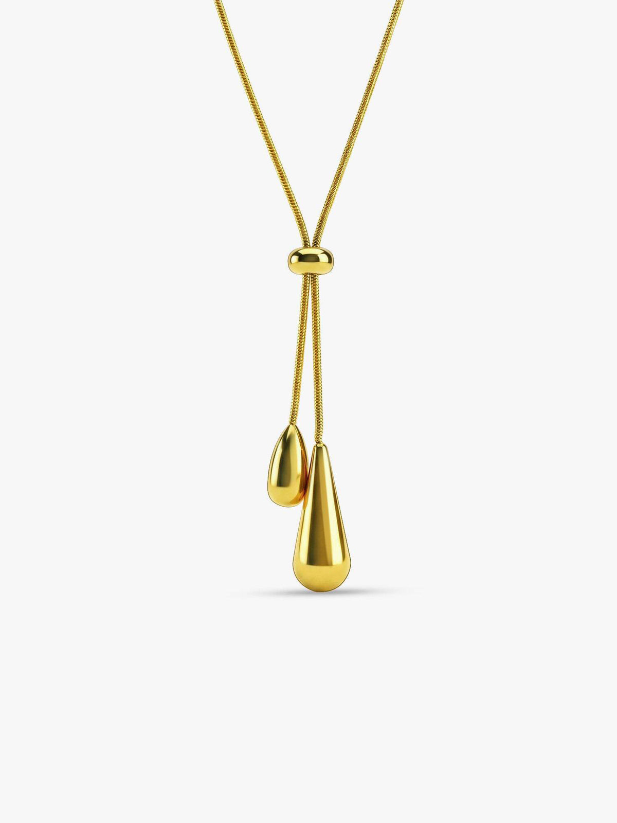 IXIA by GIVA Liquid Syntax Gold Plated Necklace