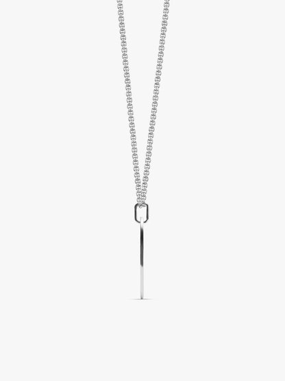 IXIA by GIVA Hustle Mentality Rhodium Plated Pendant With Chain For Men