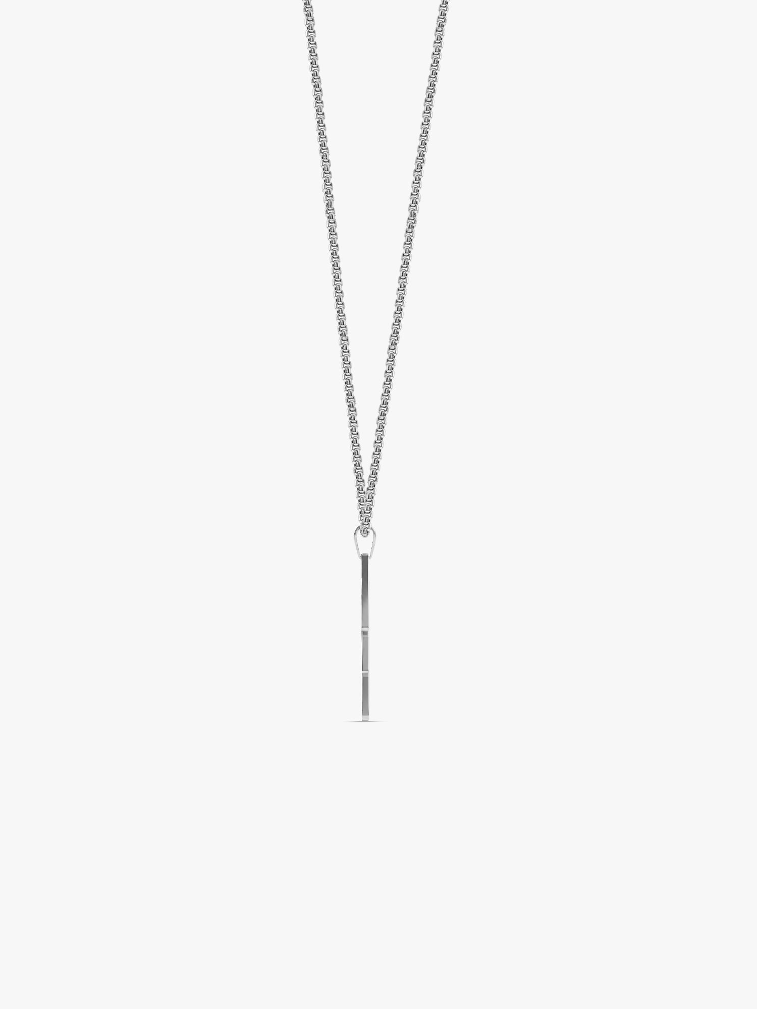IXIA by GIVA Flashspeed Rhodium Plated Pendant With Chain For Men