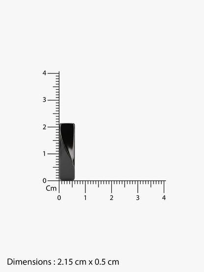 IXIA by GIVA Simulacra Black Rhodium Pendant With Chain For Men