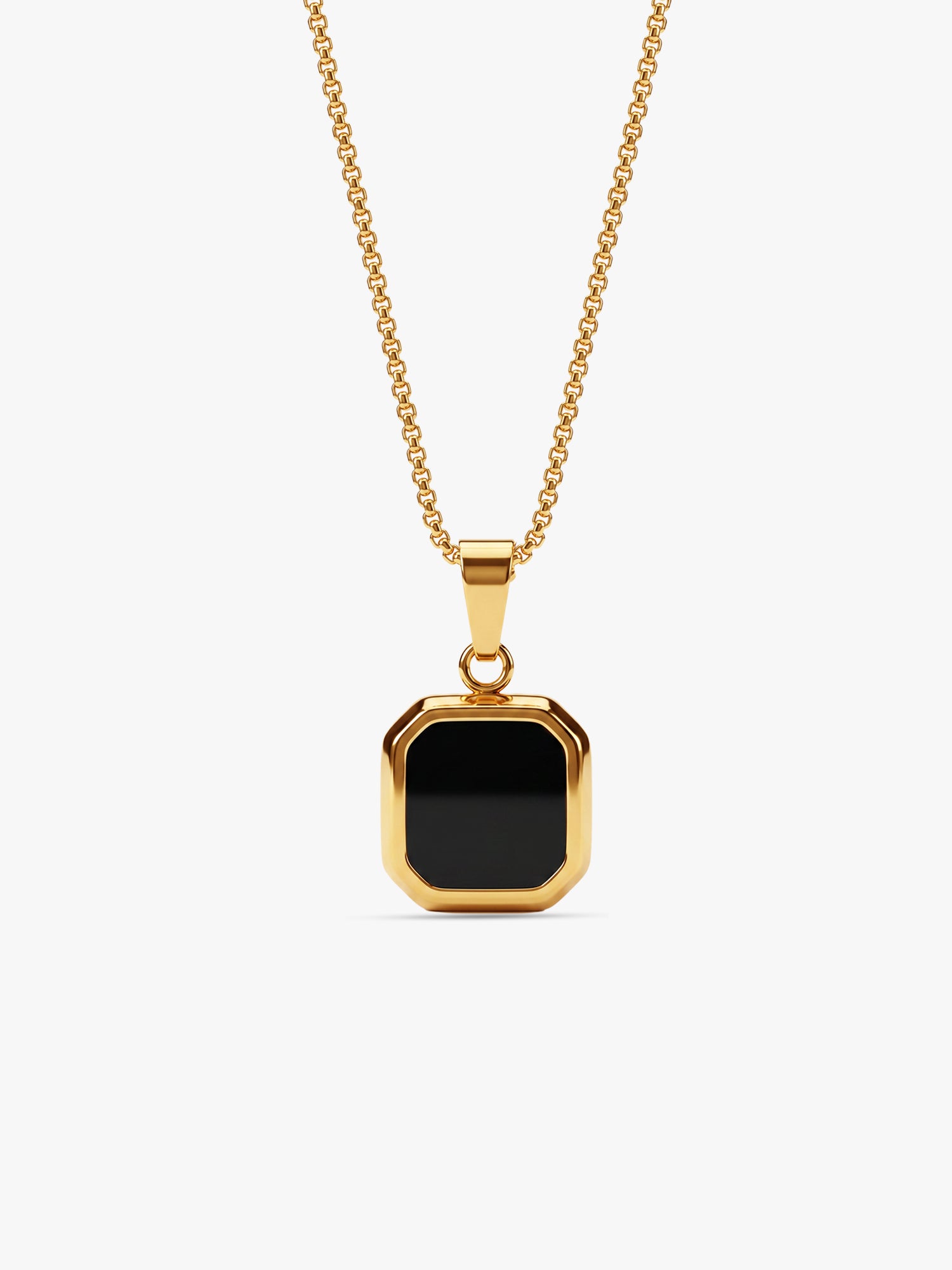 IXIA by GIVA Afterparty Gold Plated Pendant With Chain For Men