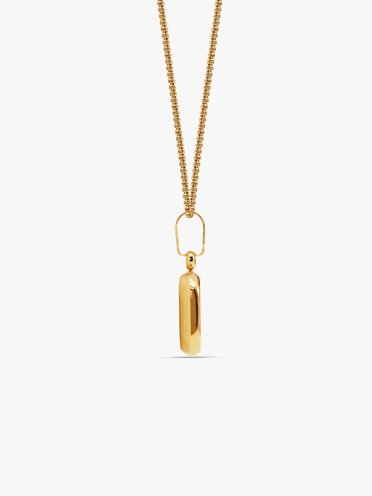 IXIA by GIVA Afterparty Gold Plated Pendant With Chain For Men