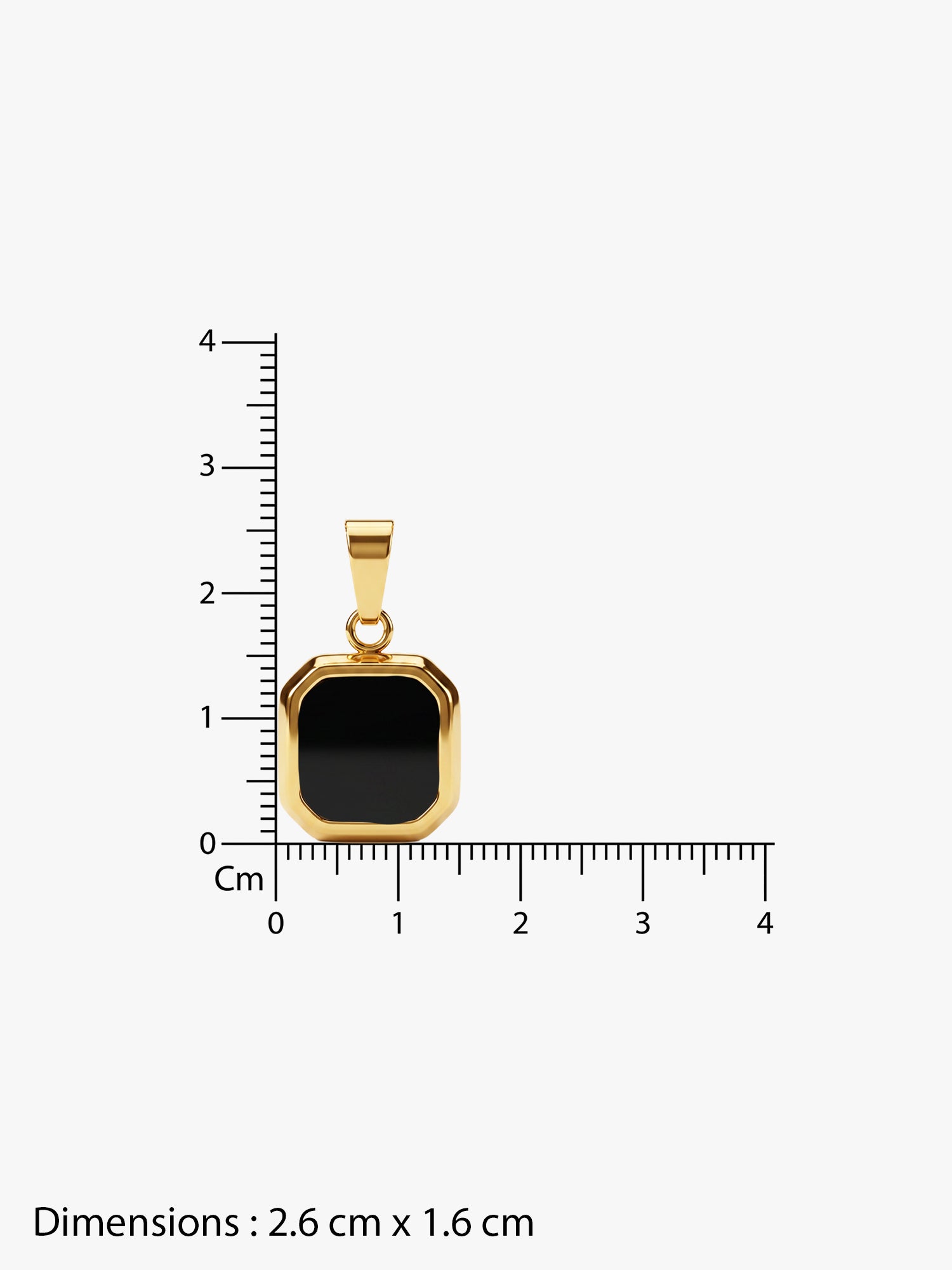 IXIA by GIVA Afterparty Gold Plated Pendant With Chain For Men
