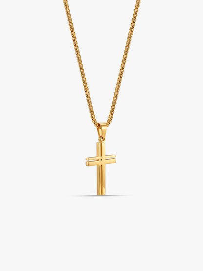 IXIA by GIVA Fresh Testament Gold Plated Pendant With Chain For Men