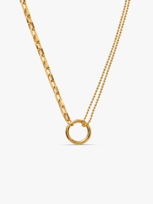 Loop Lane Gold Plated Necklace