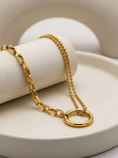 Loop Lane Gold Plated Necklace