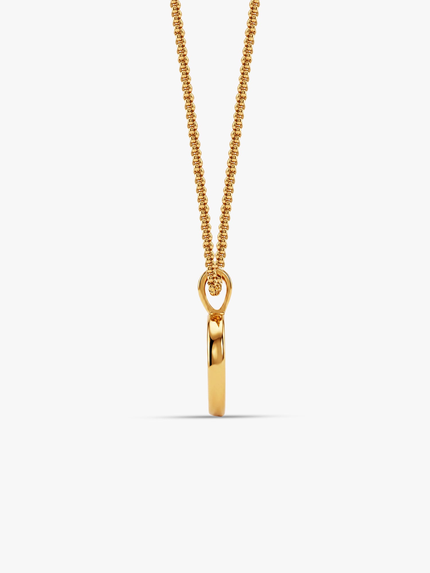 IXIA by GIVA Peace Please Gold Plated Pendant With Chain For Men