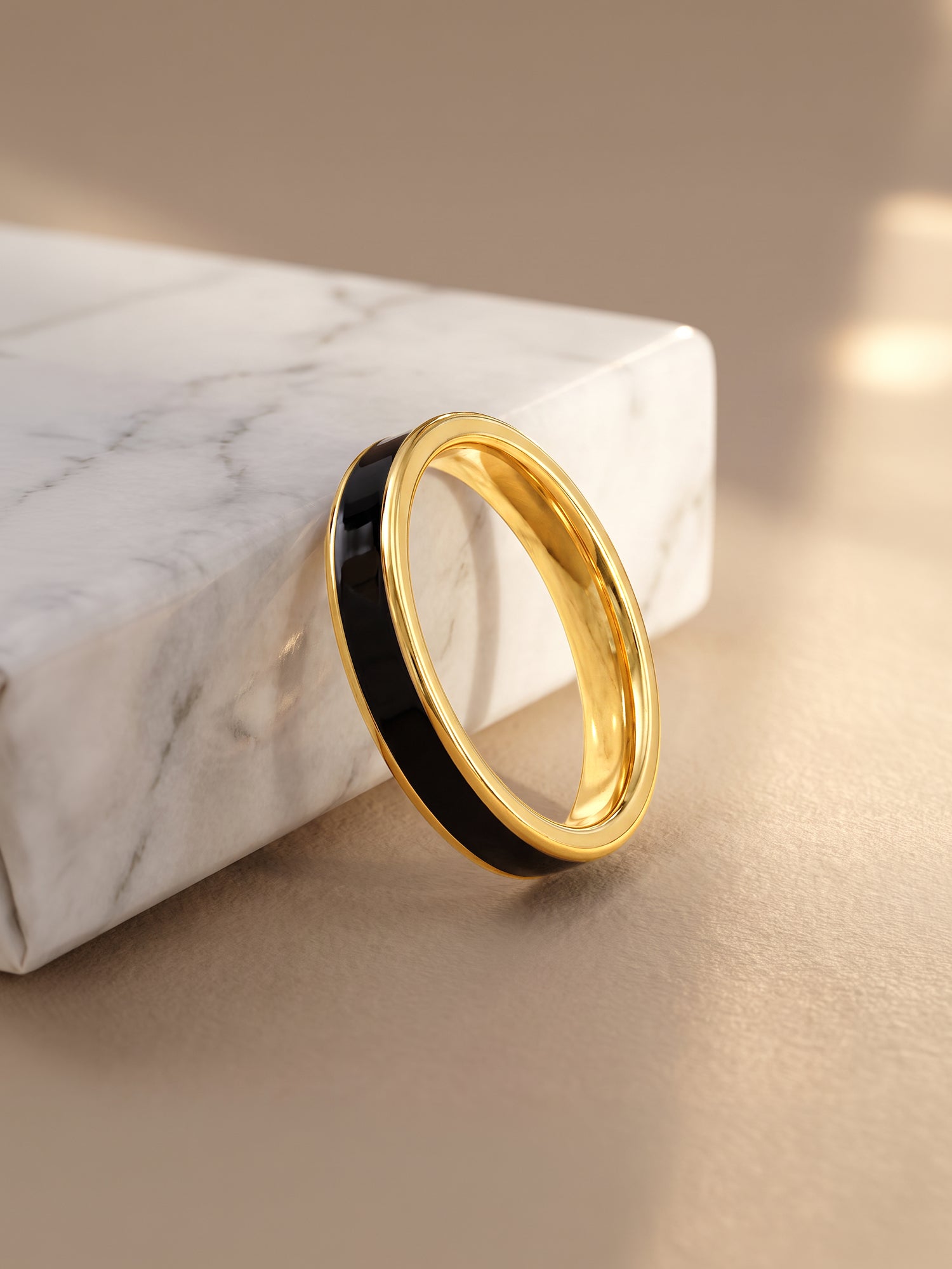 OnnMe by GIVA Stay Sharp Gold Plated Ring For Men (Size 21)