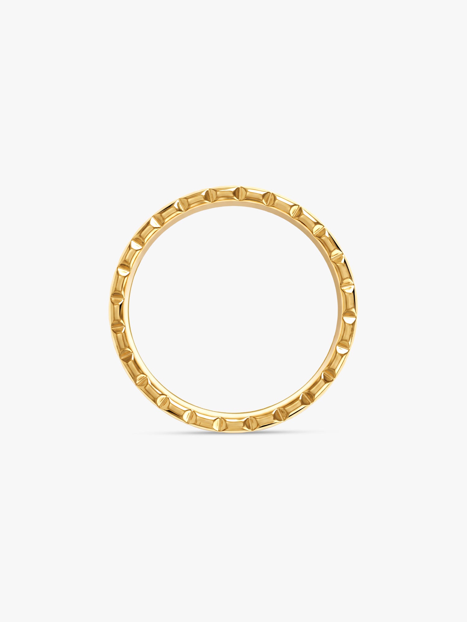 IXIA by GIVA Radio Static Gold Plated Ring For Men (Size 20)