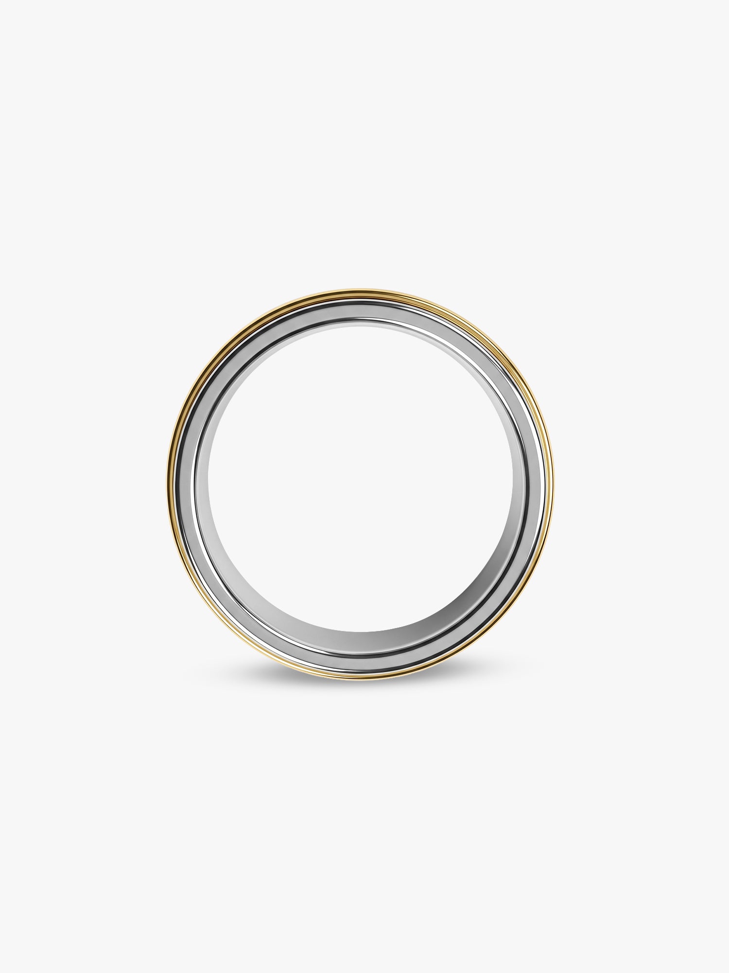 IXIA by GIVA Old Soul Dual Tone Ring For Men (Size 20)