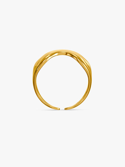 Everyday Mood Gold Plated Ring (Size 14)