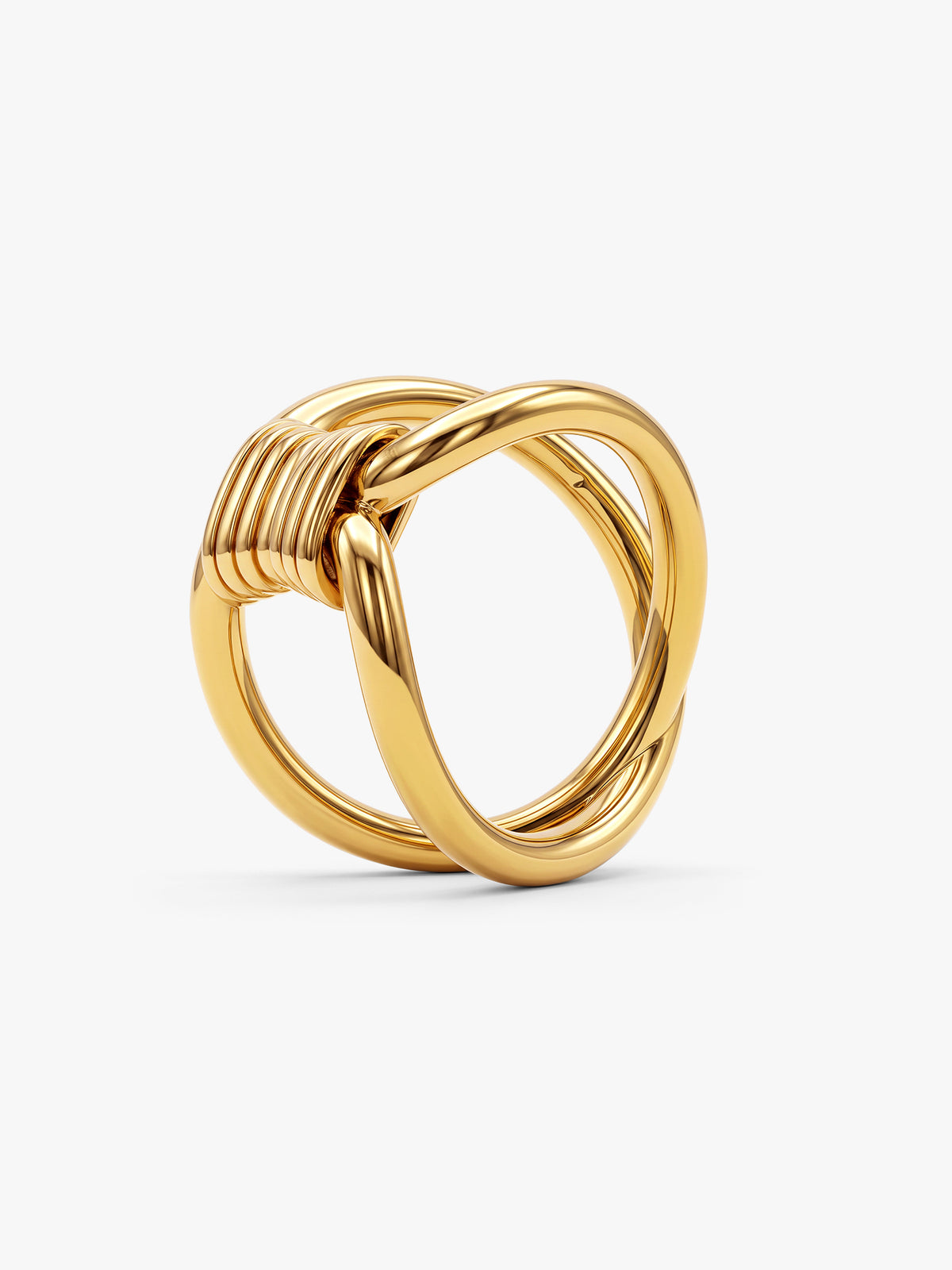 IXIA by GIVA Little Treat Gold Plated Ring (Size 12)
