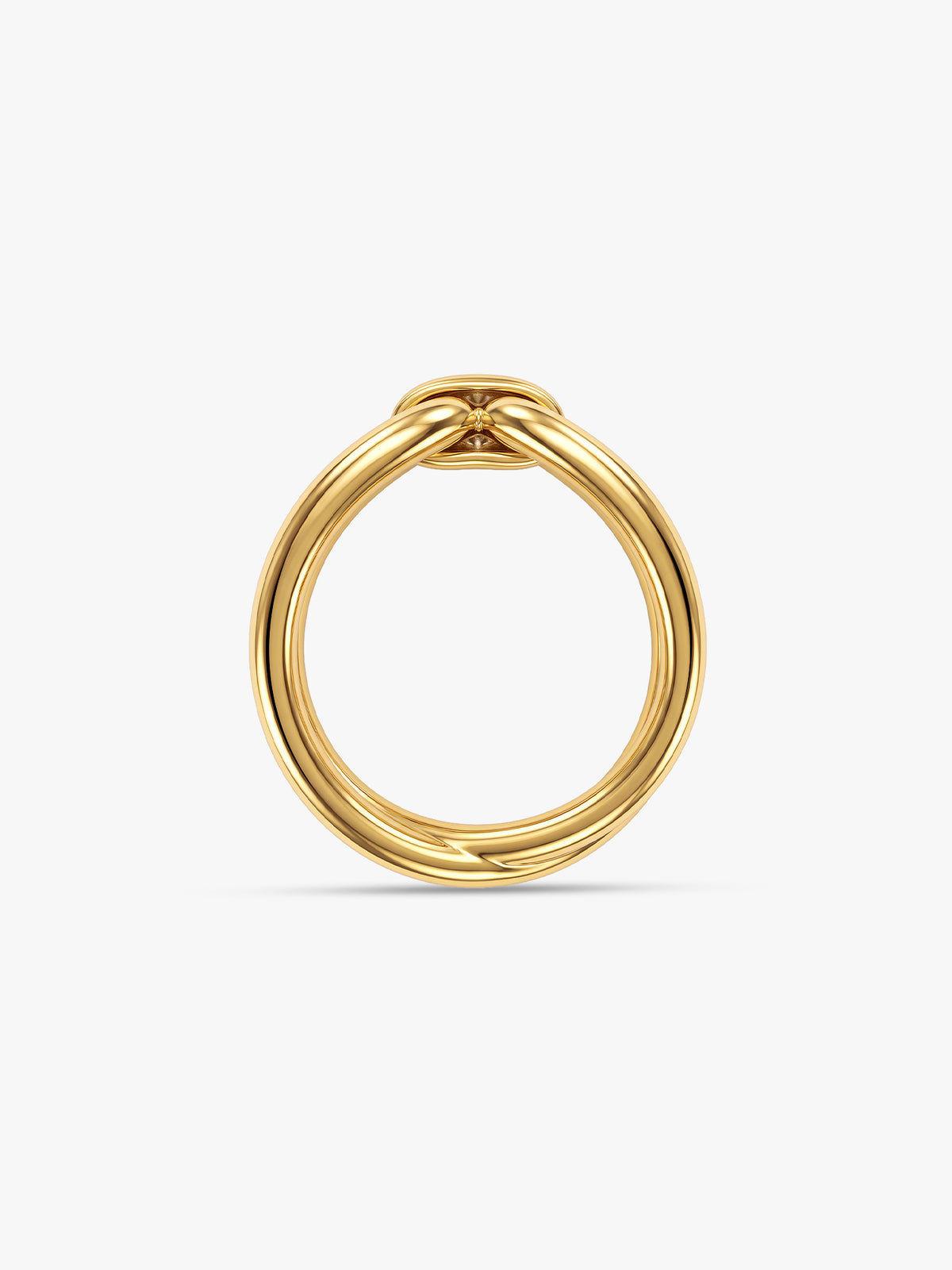 IXIA by GIVA Little Treat Gold Plated Ring (Size 12)