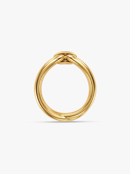 IXIA by GIVA Little Treat Gold Plated Ring (Size 12)