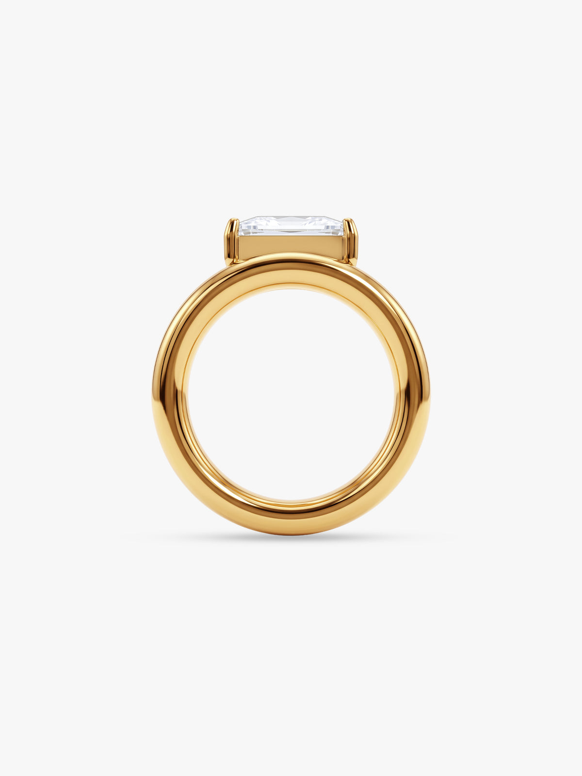 IXIA by GIVA Egyptian Empire Gold Plated Ring (Size 13)