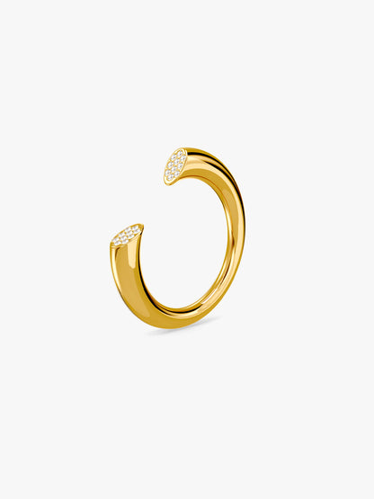 Timeless Gold Plated Ring (Size 14)
