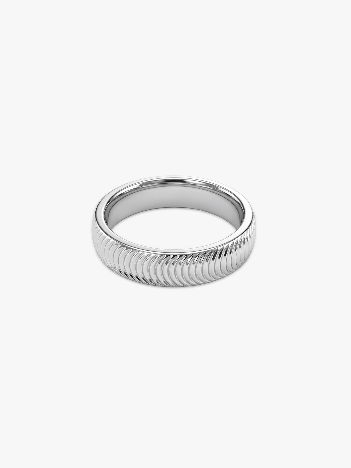 IXIA by GIVA Night Angel Rhodium Plated Ring (Size 12)