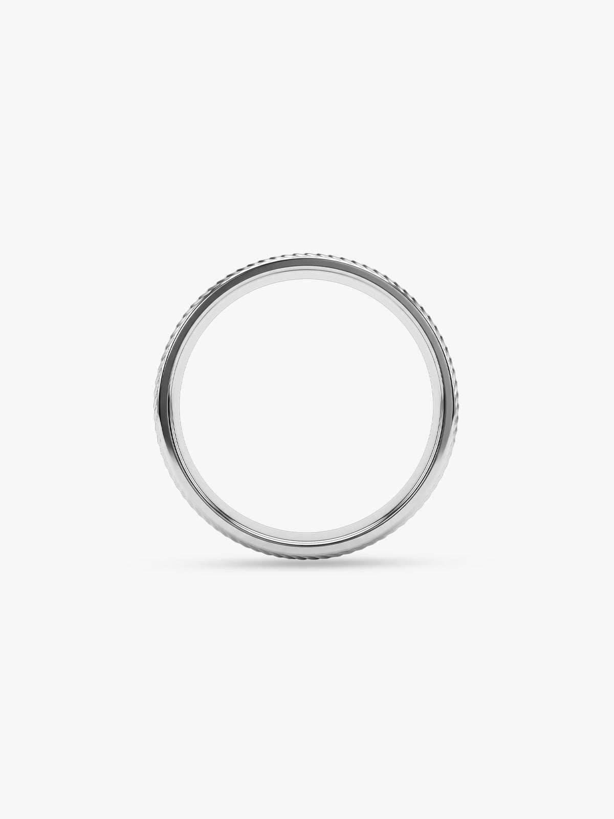 IXIA by GIVA Night Angel Rhodium Plated Ring (Size 12)